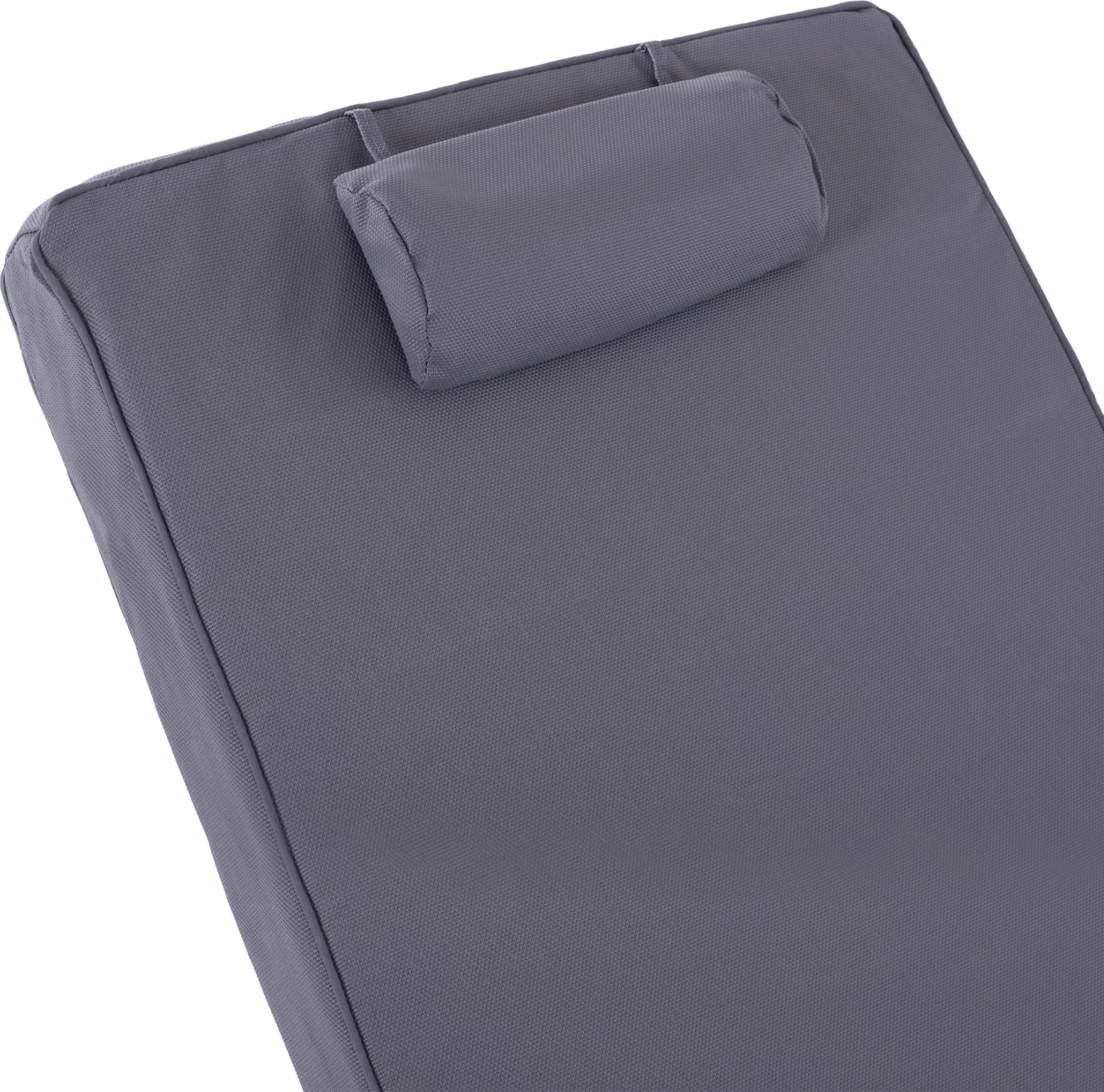 Blazina za ležalnik FH11237.30T iz tekstilena siva 194(114+1+73)x72x11Hcm