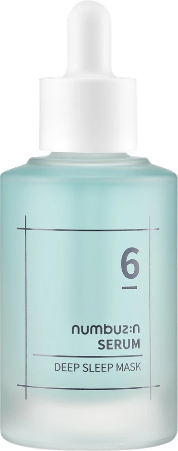 Nočna maska za obraz Numbuzin No.6 Deep Sleep Mask, vlažilna nočna serum-maska, 50 ml