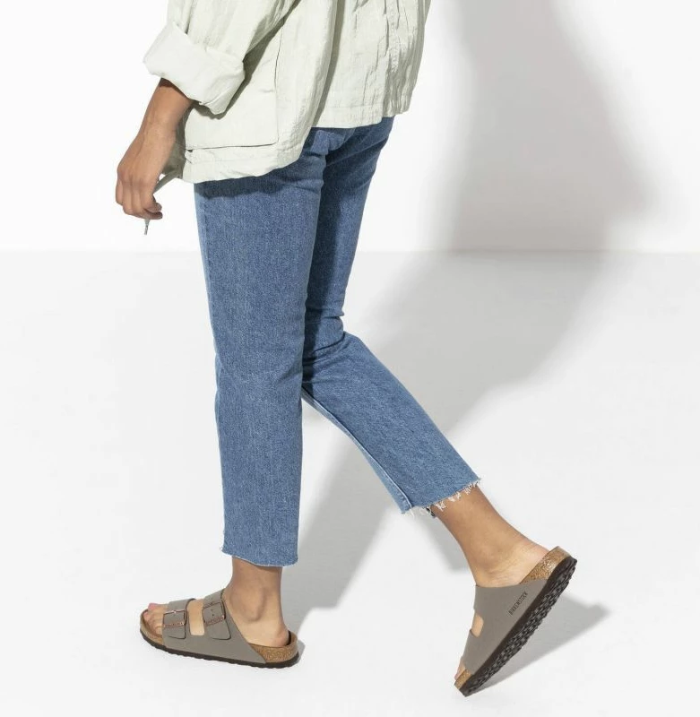 Natikače Birkenstock, sive, za moške/ženske