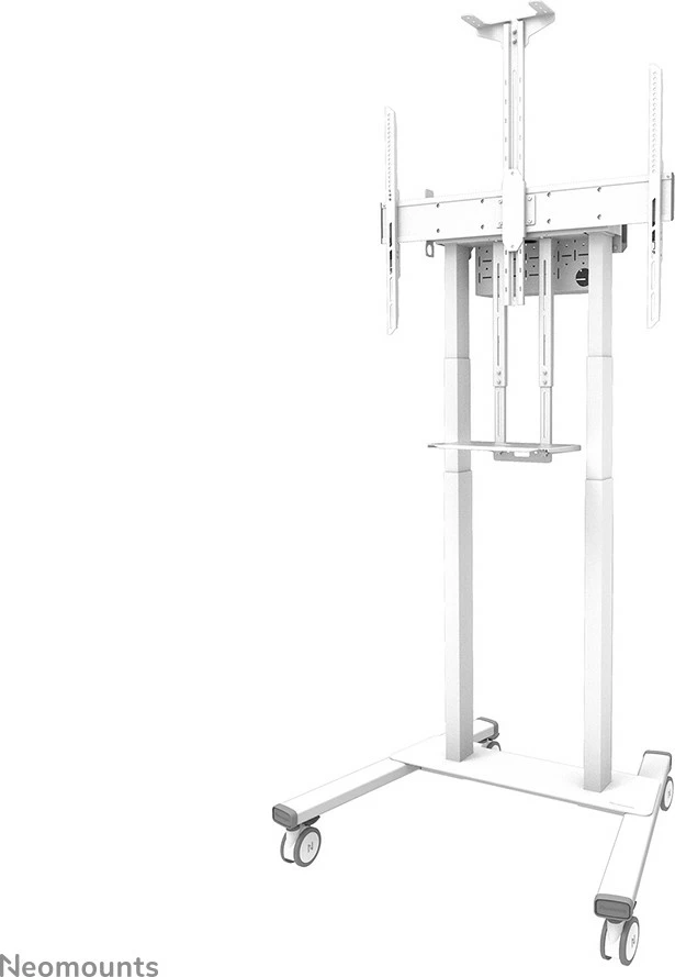 Motorni nosilec za TV Neomounts FL55-875WH1, za zaslone 55-100 in, bel