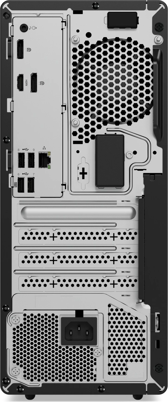 Računalnik ThinkCentre M75t G5 Lenovo, Ryzen 5 8500GE, 16GB RAM, 512GB SSD, Windows 11 Pro, črn