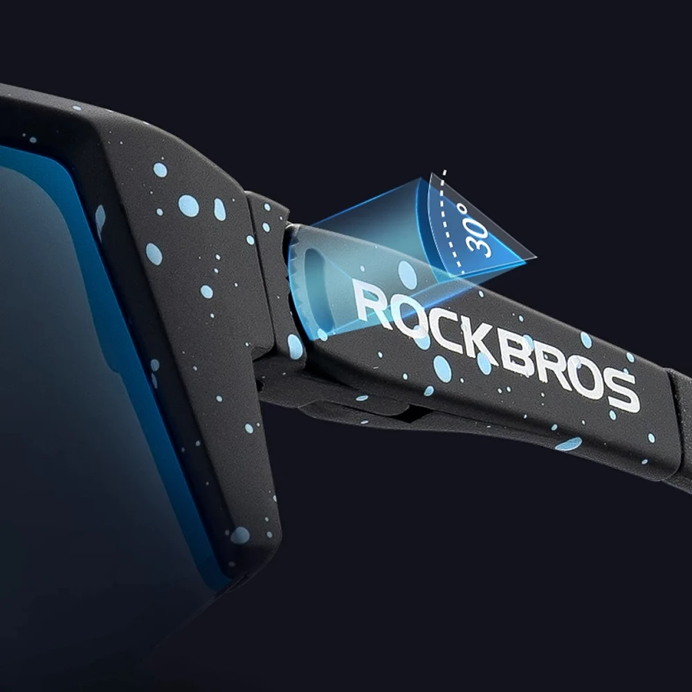 Polarizirana kolesarska očala Rockbros SP297, črna
