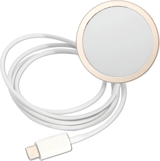 Komplet ovitek za telefon in brezžični polnilec MagSafe za iPhone 12/12 Pro, Guess GUBPP12MH4EACSK, črn