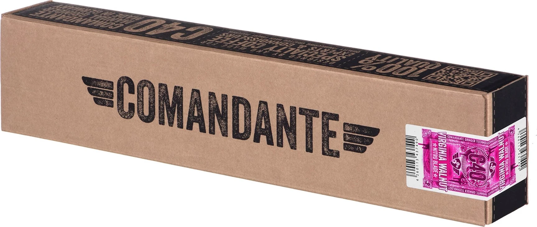 Ročni mlinček za kavo Comandante C40 MK4, rjav