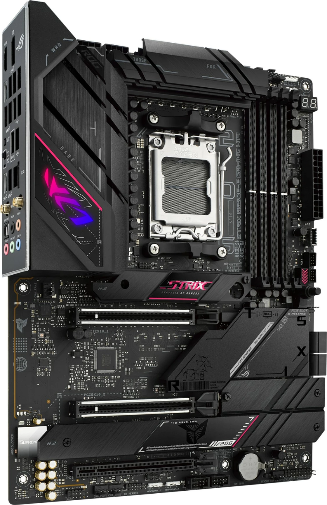 Matična plošča ASUS ROG STRIX B650E-E GAMING WIFI, Socket AM5, DDR5-SDRAM, 128 GB