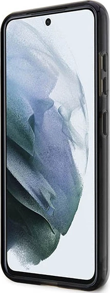 Ovitek za telefon Golden Marble, Guess, za Samsung Galaxy S23+, trdo ohišje, črn