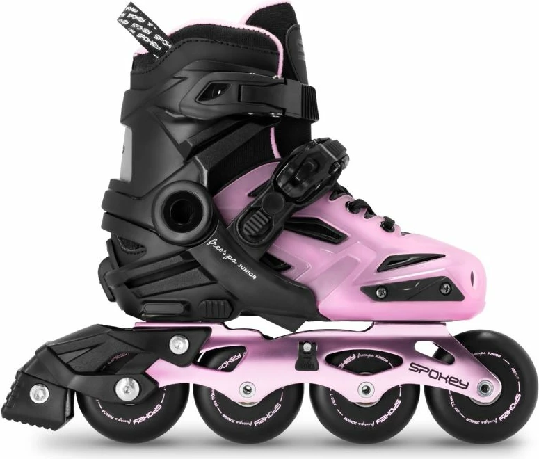 Otroški rolki Spokey, črno/rožnati