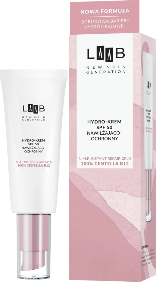 Hidratantna in zaščitna krema za obraz AA LAAB Hydro-Cream SPF50 za ženske, 40 ml
