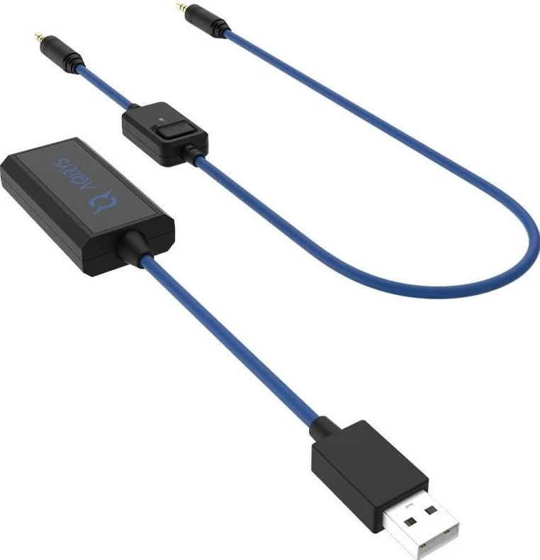Slušalke AQIRYS Sirius Pro 7.1, z odstranljivim mikrofonom, Bluetooth, USB, 3,5 mm, črne