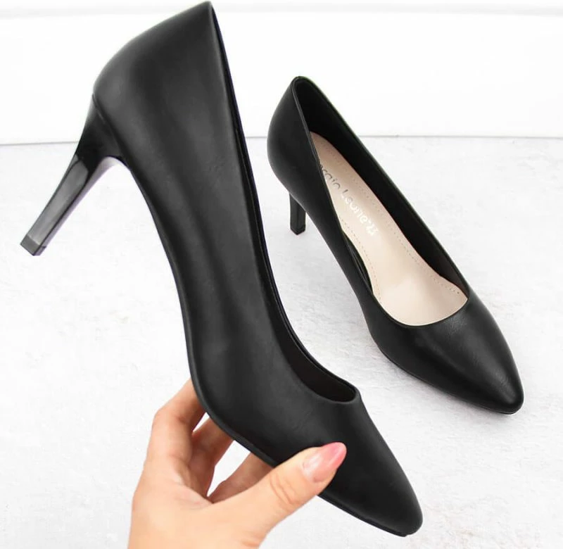 Elegantne ženske čevlje Sergio Leone, črni