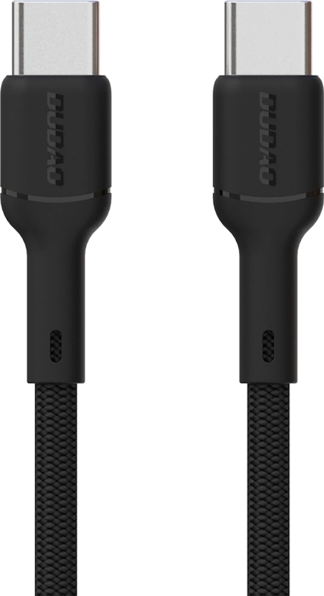 Kabel USB-C na USB-C Dudao L9C, 1 m, 65W, črn