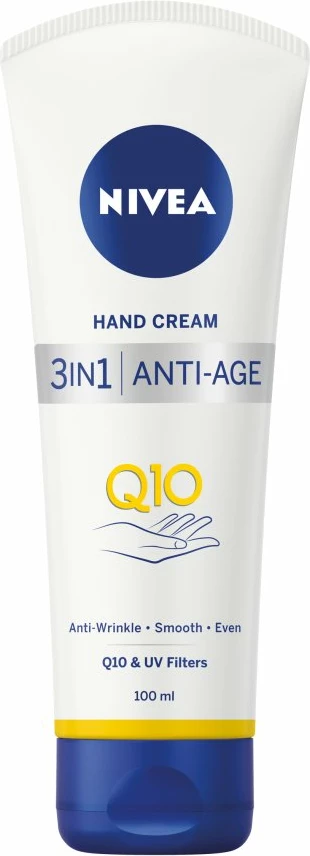 Krema za roke 3-v-1 Anti-Age, Nivea Q10, za ženske, 100 ml