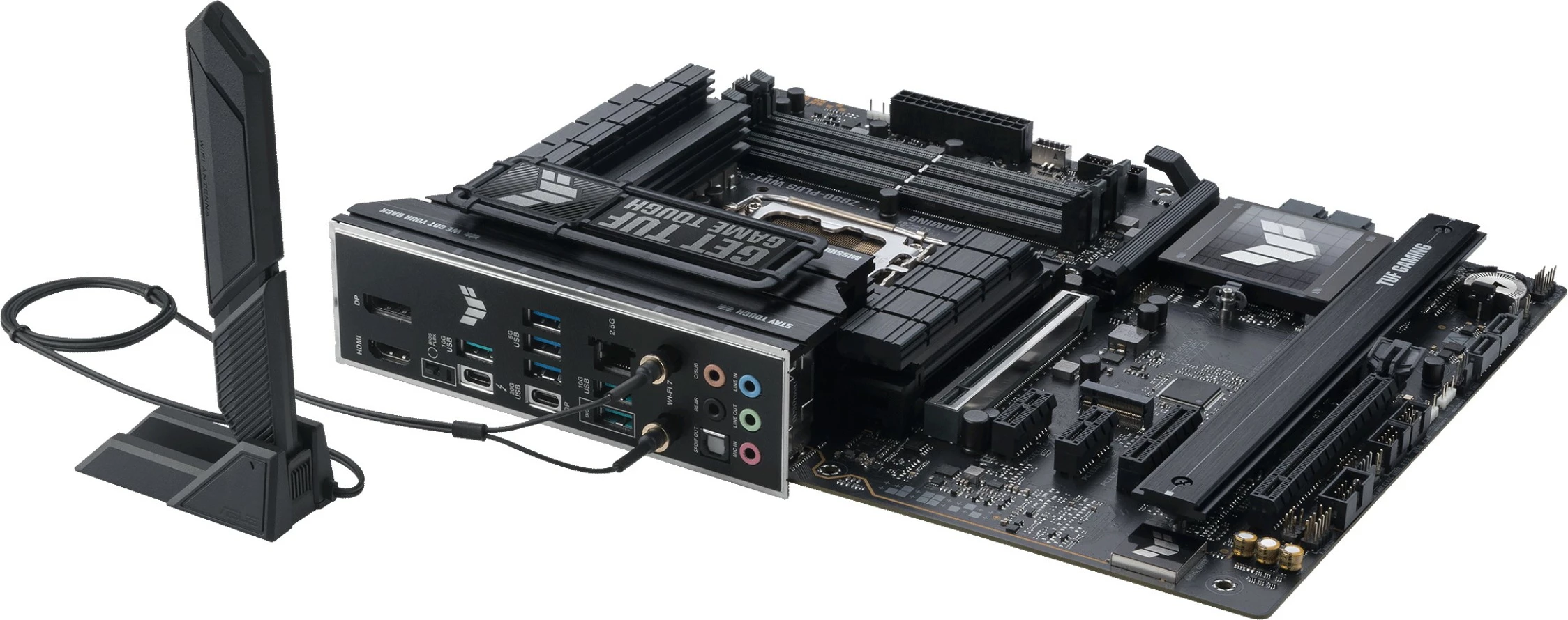 Matična plošča ASUS TUF GAMING Z890-PLUS WIFI, Intel, LGA 1851, DDR5, 192 GB