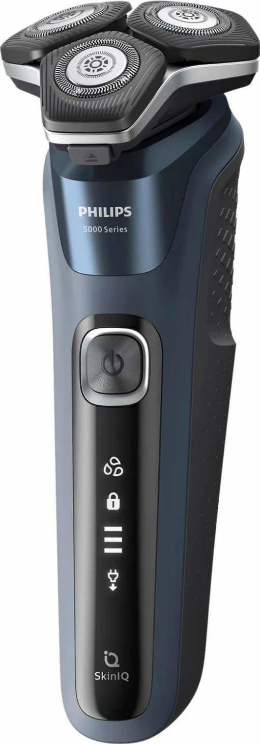 Električna britvica SkinIQ Philips S5885/10, 60 min, brezžična, granat