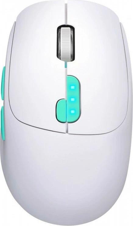 Brezžična miška Defender Nitta MM-307, Bluetooth/USB, 1600 DPI, bela