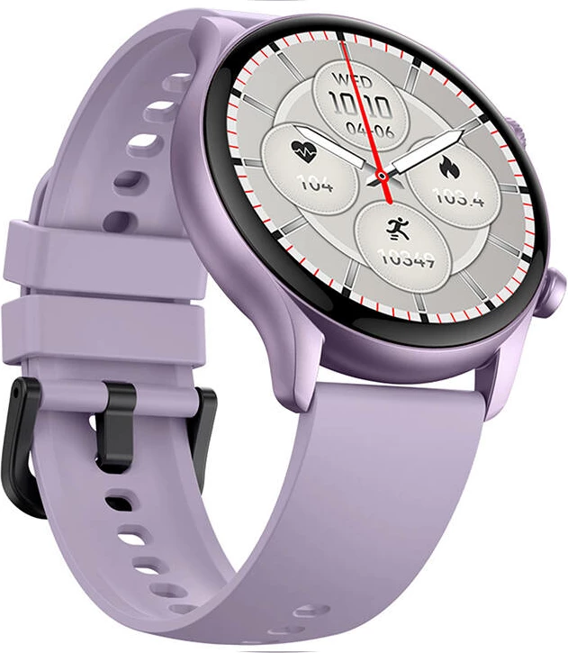 Pametna ura Zeblaze Btalk 3 Plus, 1,39" HD, 260 mAh, za iOS/Android, vijolična