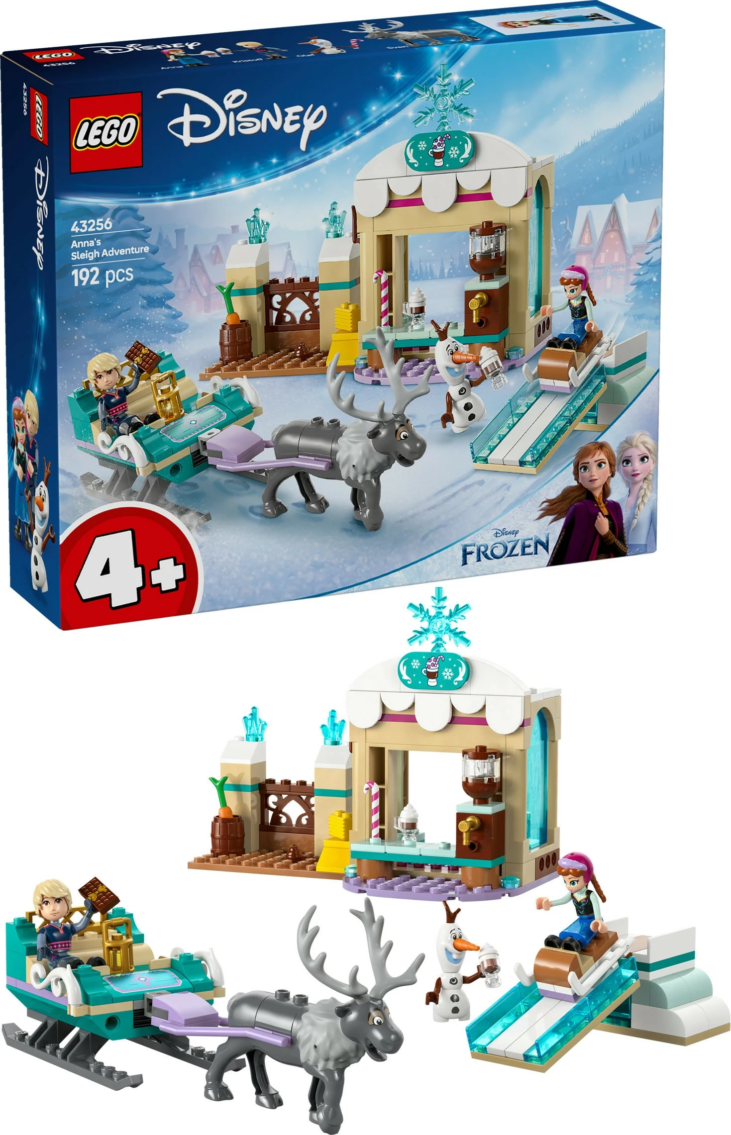 Avantura sani Annine - LEGO Disney 43256, 192 delov, večbarvno
