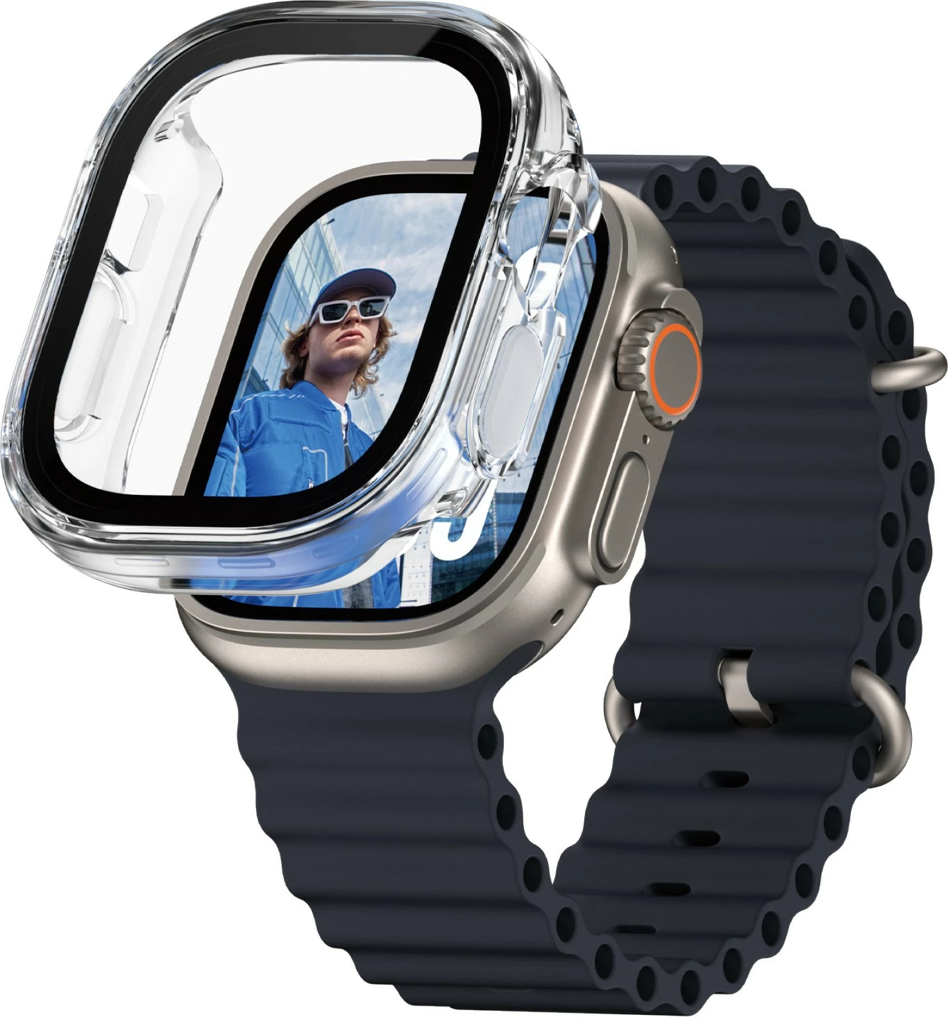 Zaščita celotnega telesa PanzerGlass Snappie, Apple Watch Ultra 2, prozorno