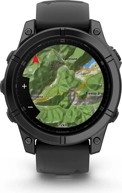 Pametna ura Garmin Fenix E, 16 GB, AMOLED, GPS, črna