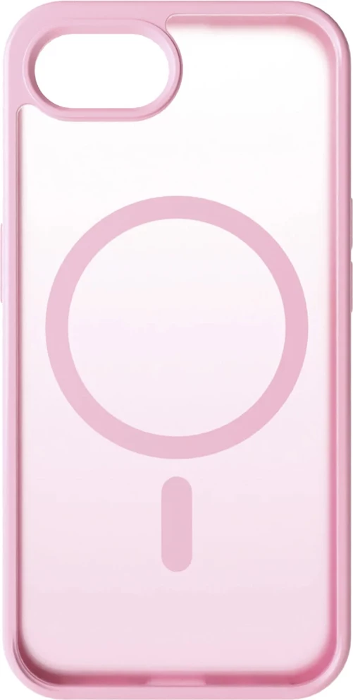 Ovitek s prelivnim učinkom MagSafe, Puro, za iPhone 16e, TPU, rožnat