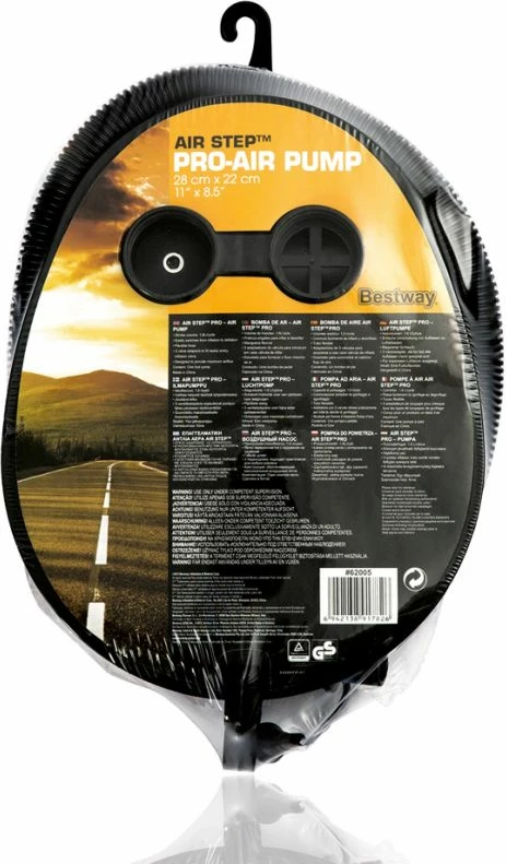 Ročna pumpa za zrak Bestway 28x22 cm, model 62005/7826, za moške in ženske