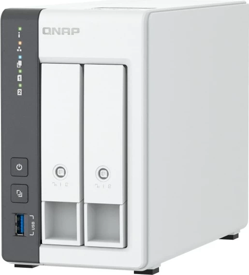 NAS strežnik QNAP TS-216G, tower, Ethernet LAN, bel