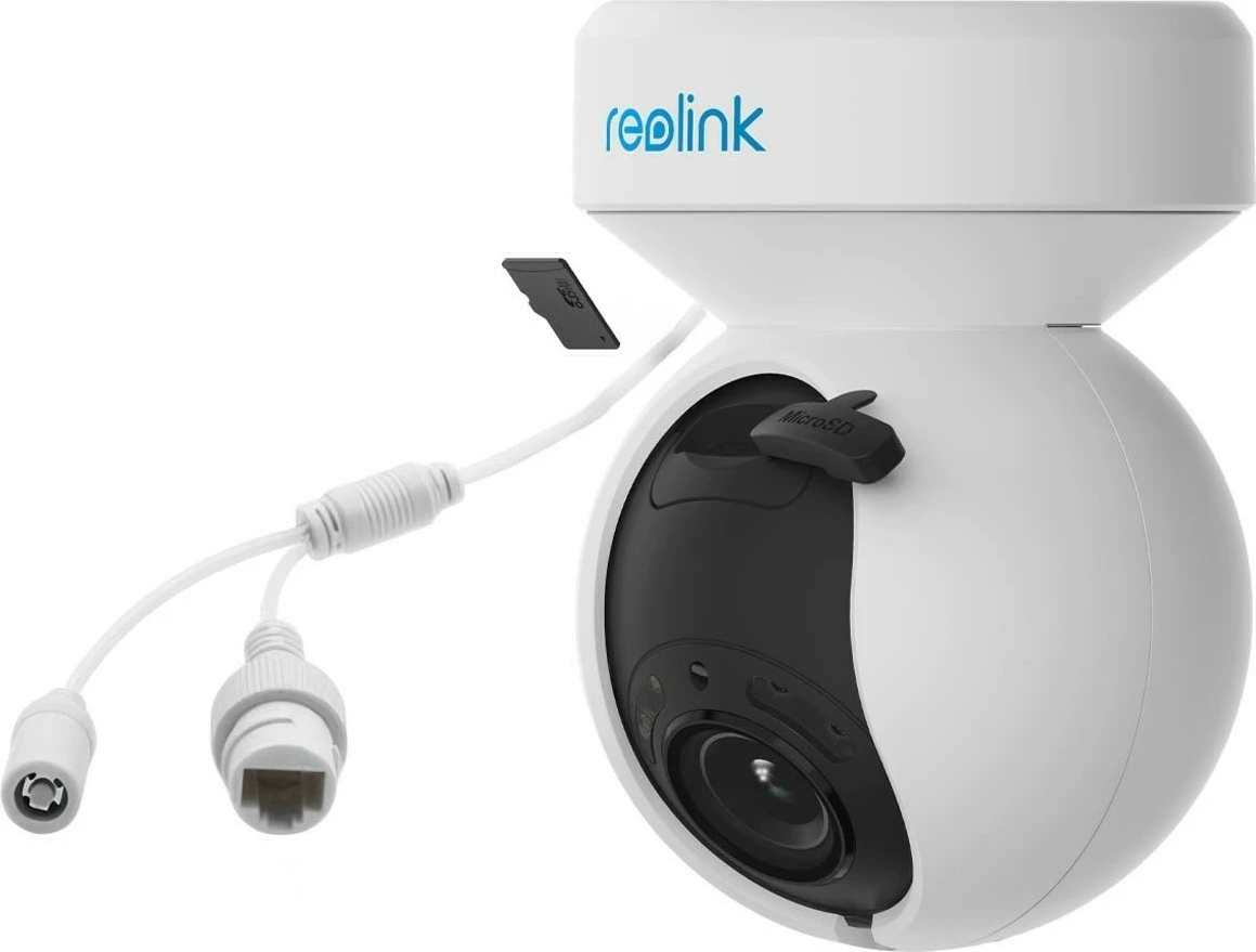 Varnostna kamera Reolink E Series E540, 5MP, Wi‑Fi, Pan & Tilt, 3X Zoom, bela