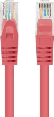 Kabel za omrežje Cat6, Lanberg PCU6-20CC-0100-R, 1 m, rdeč