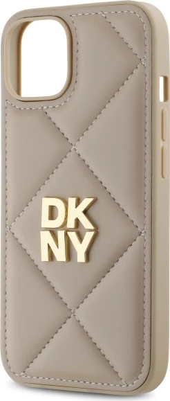 Ovitek za telefon za iPhone 14, DKNY, bež