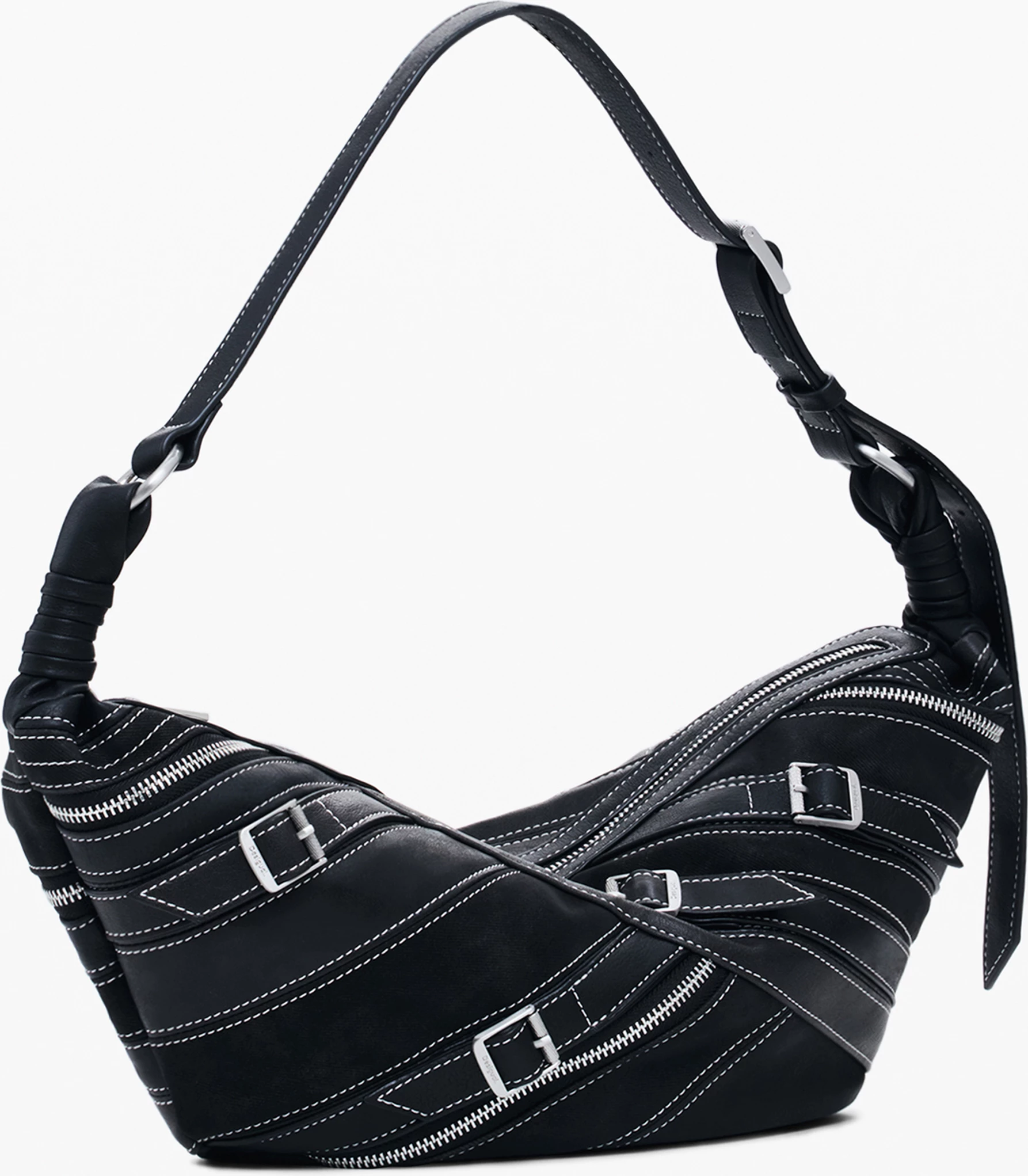 Torba za ženske DESIGUAL FIBONACCI MUNSTER 2.0, črna