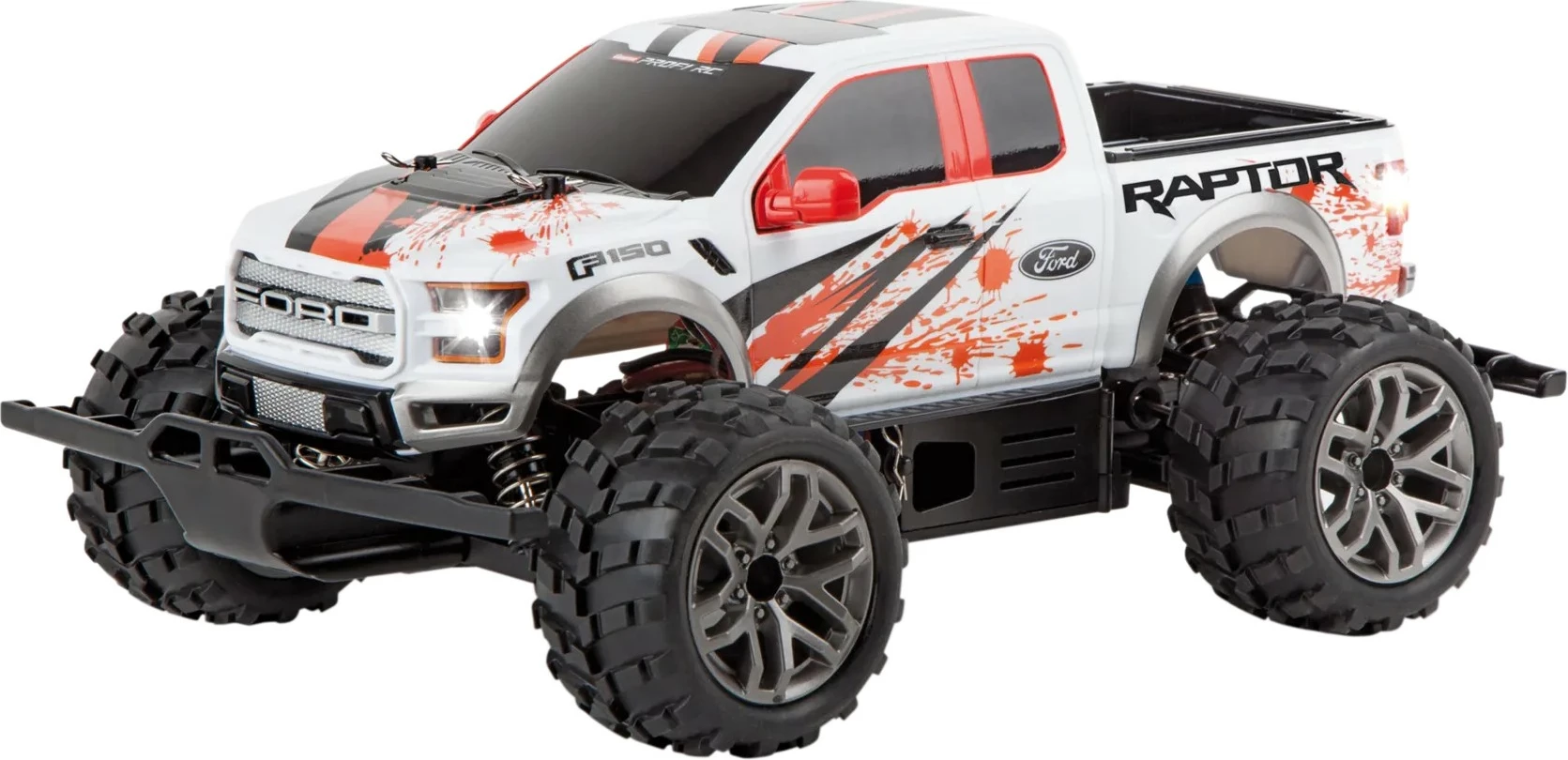 Daljinsko vodeno vozilo Ford F-150 Raptor Carrera, 2,4 GHz, belo