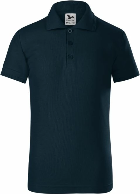 Polo majica za otroke Malfini, mornarsko modra