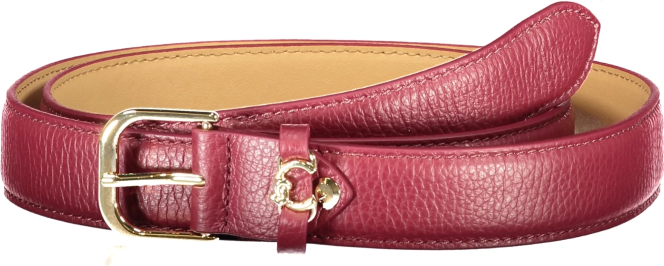 Usnjen pas COCCINELLE za ženske, purpuren