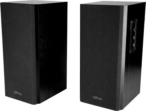 Stereo zvočniki 2.0 Media-Tech AUDIENCE HQ MT3143K, 40W RMS, leseni, črni, set 2 kosa