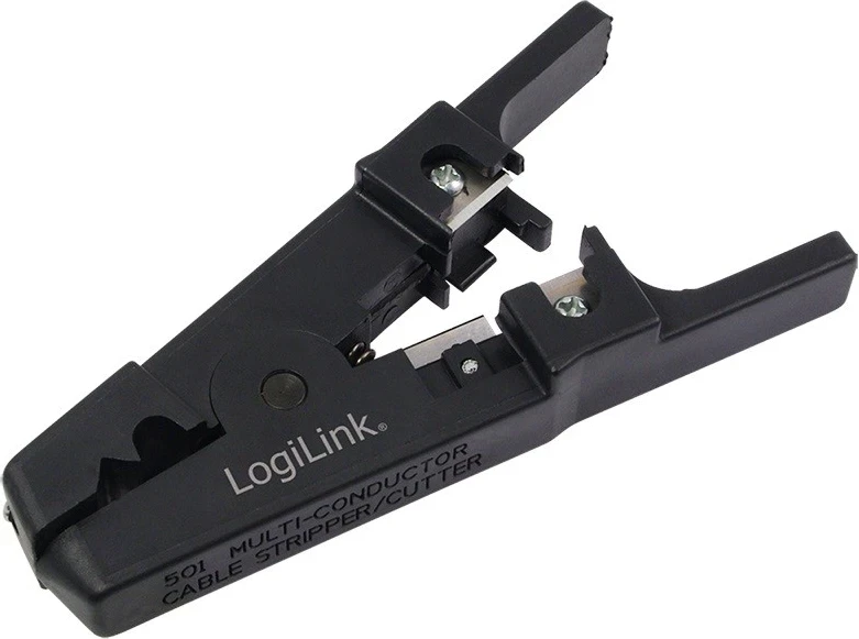 Komplet orodij za omrežje Logilink WZ0070, za kable Cat.6A in Cat.7, črn