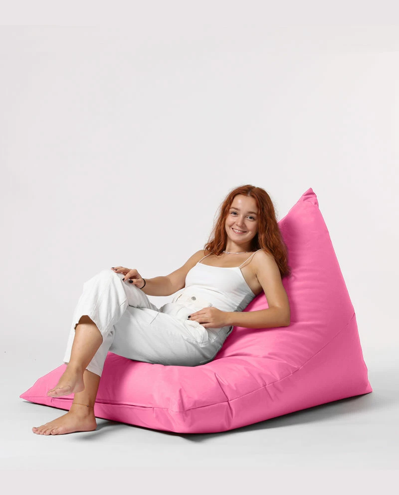 Vrtni puf, rožnat, Pyramid Big Bed, Atelier del Sofa