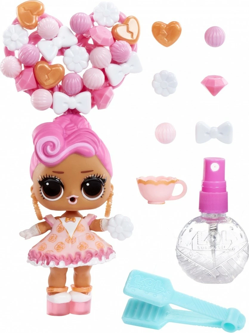 Set za okraševanje las L.O.L. Surprise Hair Beads Tots, več kot 64 kosov, za deklice