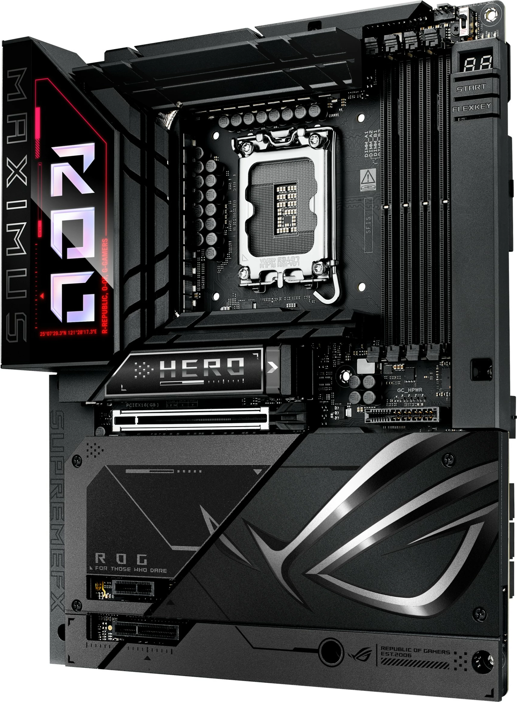 Matična plošča ASUS ROG MAXIMUS Z890 HERO BTF, Intel, LGA 1851, DDR5, 256 GB