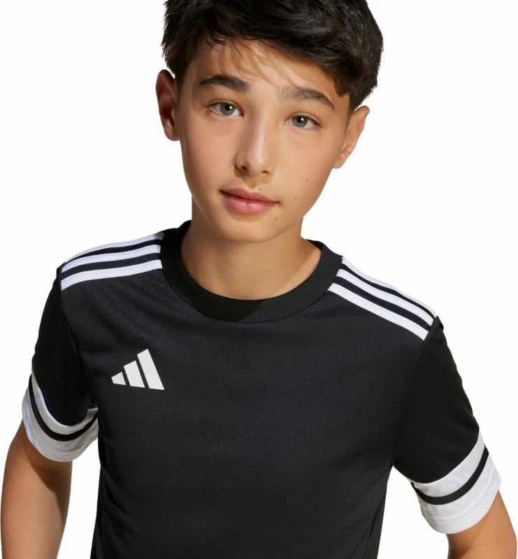 Majica za otroke adidas, črna