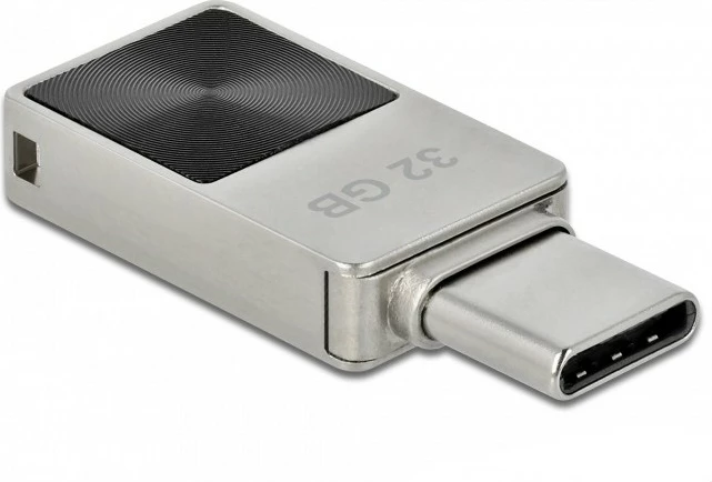 USB ključek 32GB, USB Type-C, kovinski, srebrn DeLOCK
