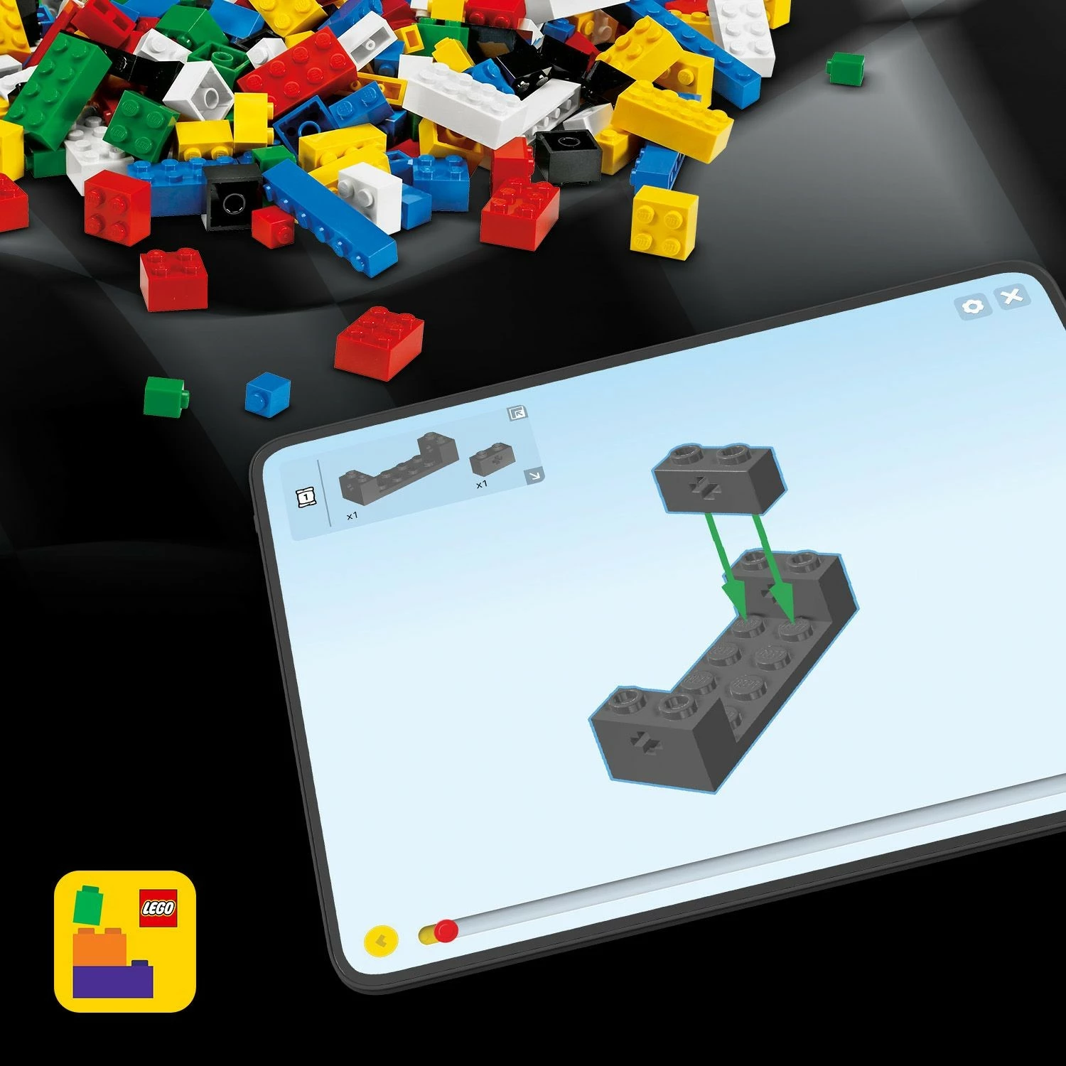 Model dirkalnega avtomobila McLaren Formula 1 2023, 245 kosov, večbarven