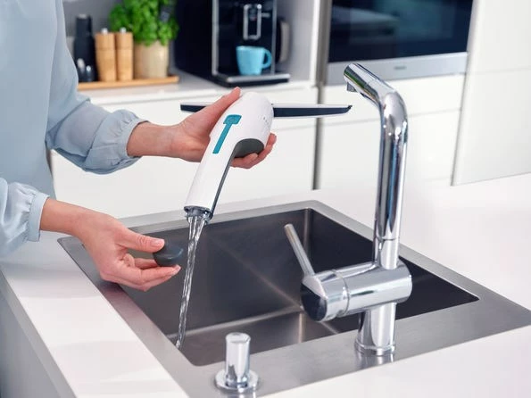 Električni čistilec stekel Leifheit 51030, bel