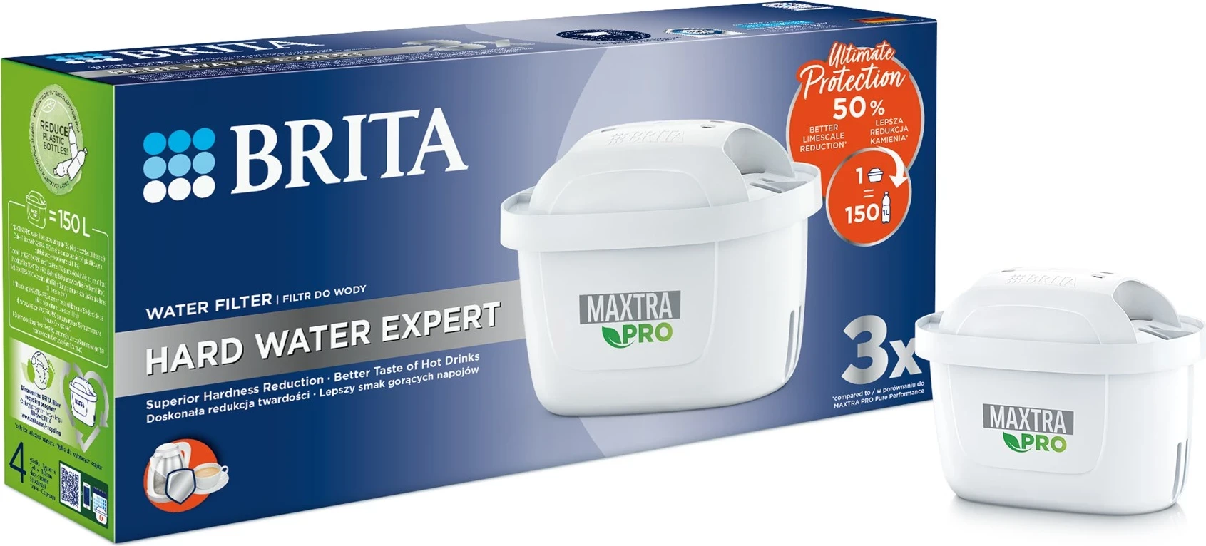 Filtri za trdo vodo Brita Maxtra Pro, 3 kosi