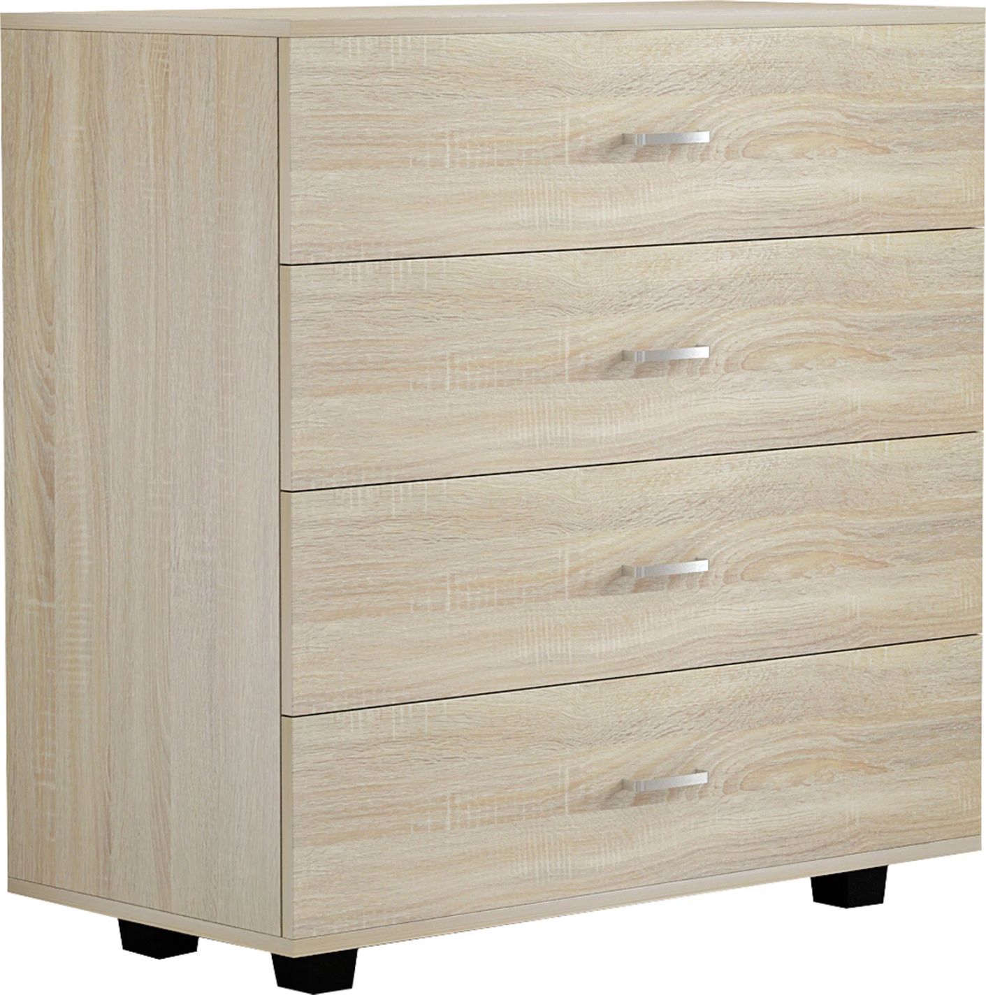 FH8996.01 omara s 4 predali, sonoma, melamin, 80x40x83H