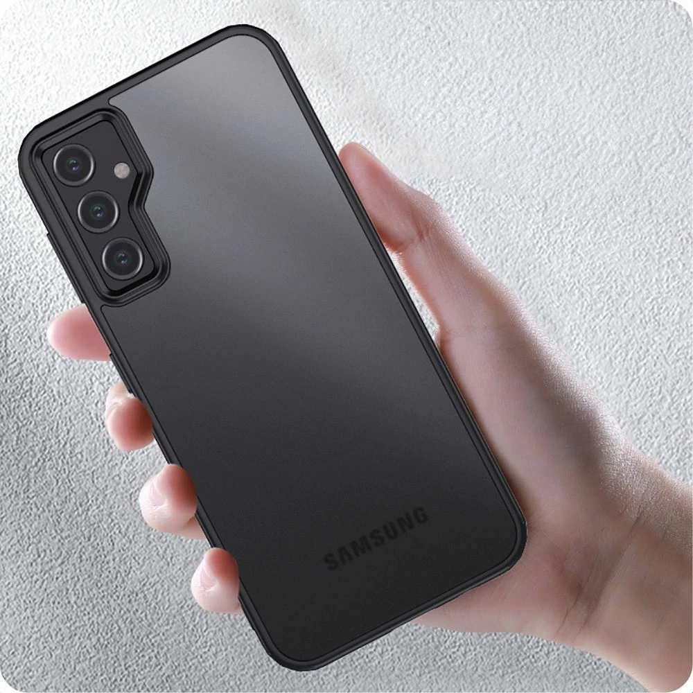 Zaščitni ovitek MagMat za Motorola Edge 50 Fusion 5G, mat črn — Tech-Protect