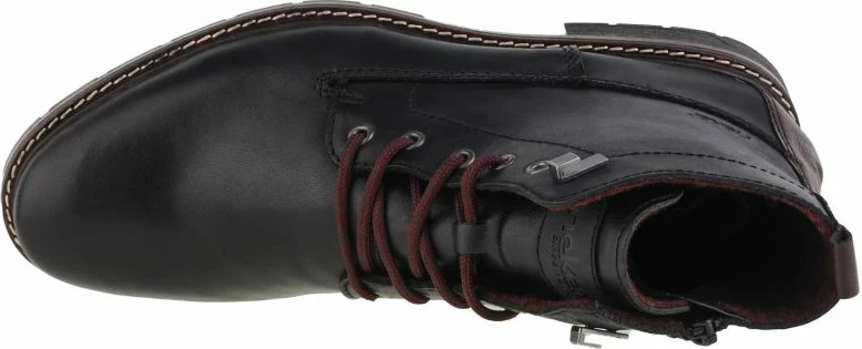 Čizme Rieker, moške, črne