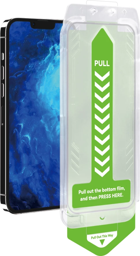 Kaljeno steklo z montažnim okvirjem za iPhone 14 Plus, Wozinsky Premium Glass, črn