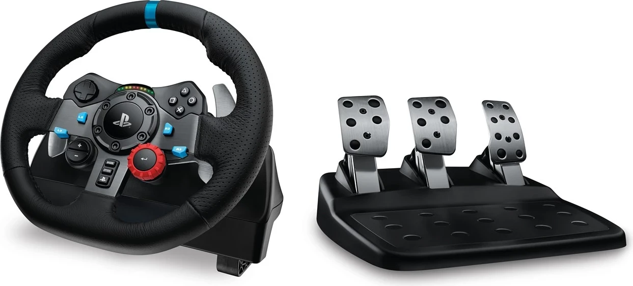 Volan in pedala za igre Logitech G G29, USB 2.0, PlayStation 3/4, črni
