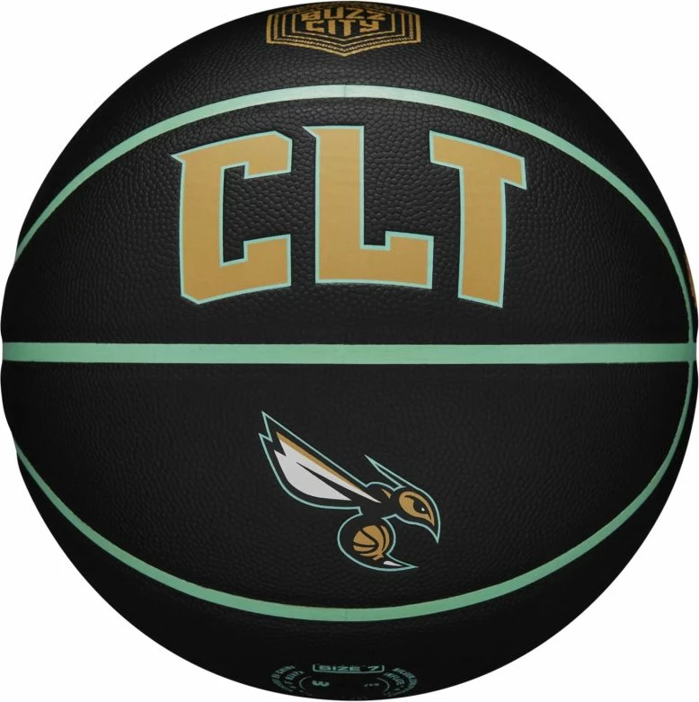 Basketball Wilson Charlotte Hornets, črn
