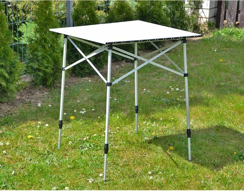 Zložljiva mizica High Peak za moške/ženske, siva